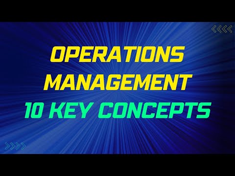 Operations