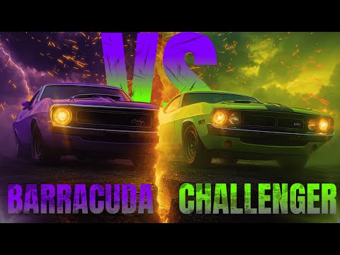 Challenger R/T vs Plymouth ’Cuda: Two Legends, One Throne