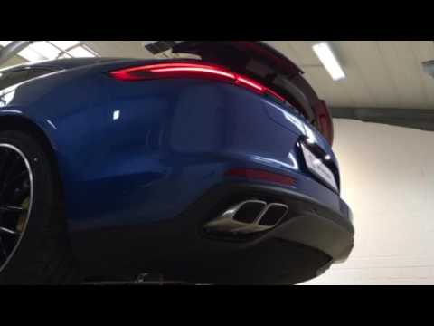Porsche Panamera Turbo 2017 Sound