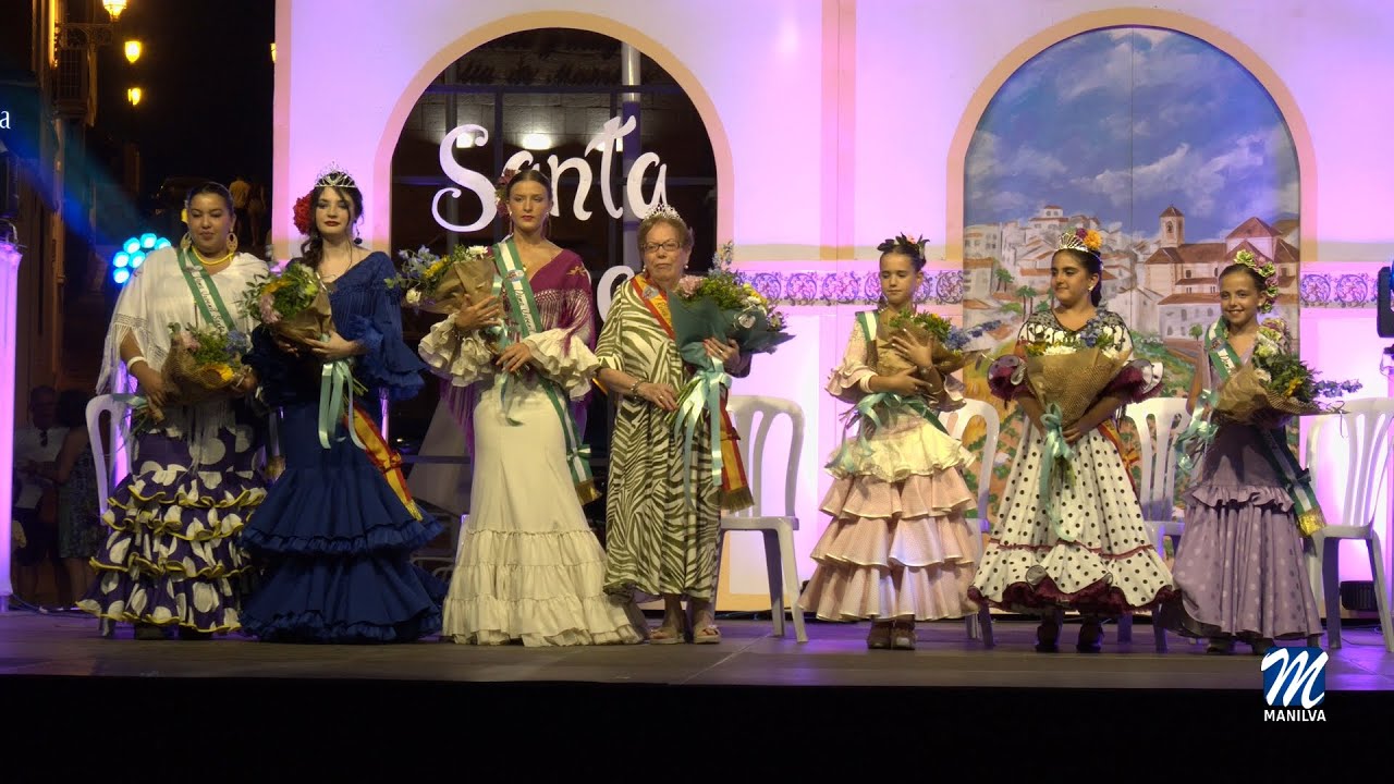 Elección Reinas y Damas Santa Ana