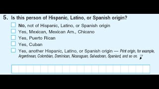 Why do Hispanics check white as a race on the census?