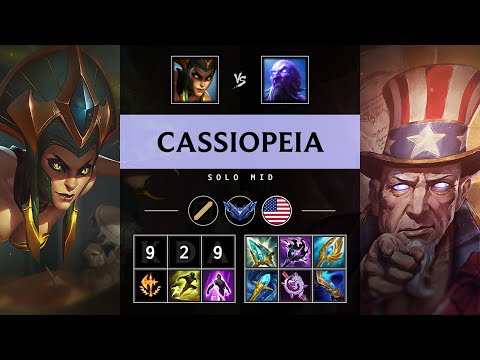 Cassiopeia Mid vs Ryze - NA Diamond Patch 25.13
