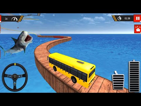 Impossible Bus  Driving  Stunts Games : Bus Games #1 | Ultimate Bus Stunt Game | Android IOS Game