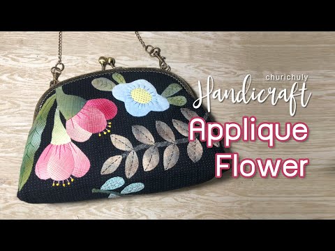 How to make applique flower by Churi Chuly