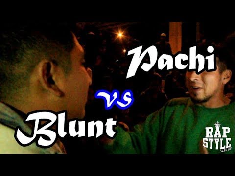 PACHI vs BLUNT -SEMIFINAL- RAPSTYLE SJL 18/10/17