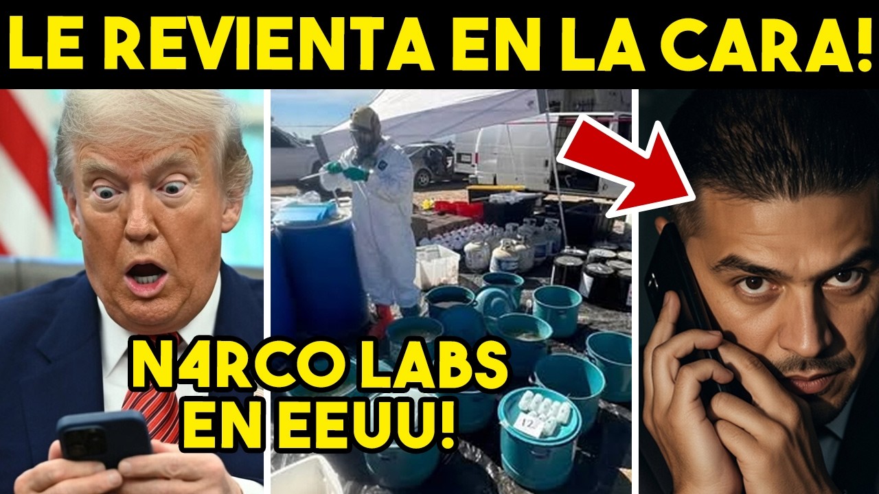 Pesadilla total! N4RC0S PONEN BASE EN EEUU, Trump helado. México revela todo.