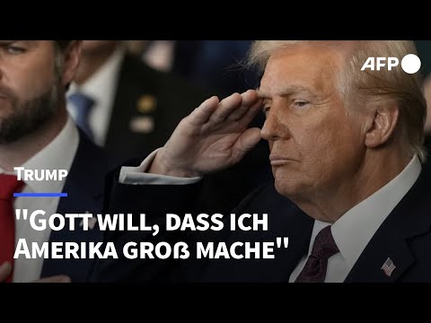 Trump: Gott will, dass ich Amerika wieder großartig mache | AFP