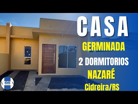 R$245.000,00 - CASA GEMINADA EM CIDREIRA/RS