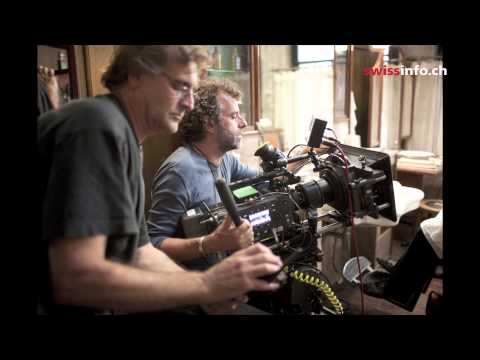 Dällebach Kari - No set de filmagens do último filme de Xavier Koller