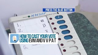 Watch: How to cast your vote using EVM and VVPAT