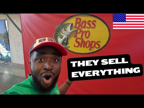 British Guy Visits Bass Pro Shop for the First Time - THIS PLACE IS AMAZING