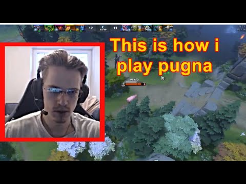 This is how 12000MMR Topson play Pugna in High immortal game