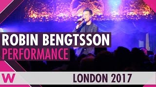 Robin Bengtsson "Constellation Prize" LIVE @ London Eurovision Party 2017