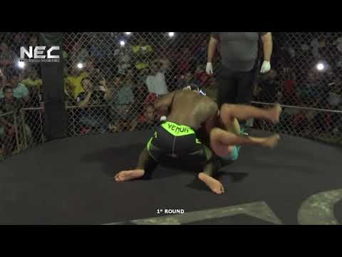👊 NEC MMA 21 [Oiapoque] - Nahel "Bob Sapp" vs Emanoel "Mão de Pedra" 💪