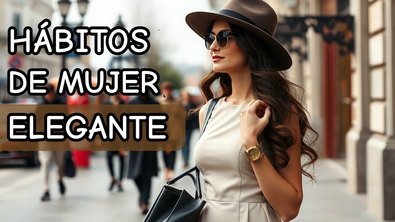 9 Hábitos de Una Mujer ELEGANTE y Con CLASE | Como Ser Elegante