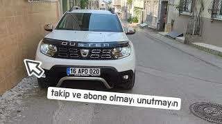 Dönüşe duyarlı sis farı aktivasyonu 2021 model Dacia Duster  Turn-sensitive fog light activation