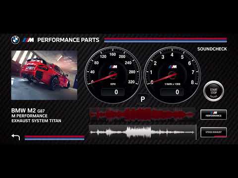 BMW M PERFORMANCE EXHAUST SYSTEM - G87 M2