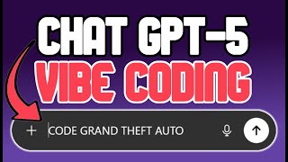ChatGPT-5 AI Vibe Coding is UNREAL! (GPT-5 Tested)