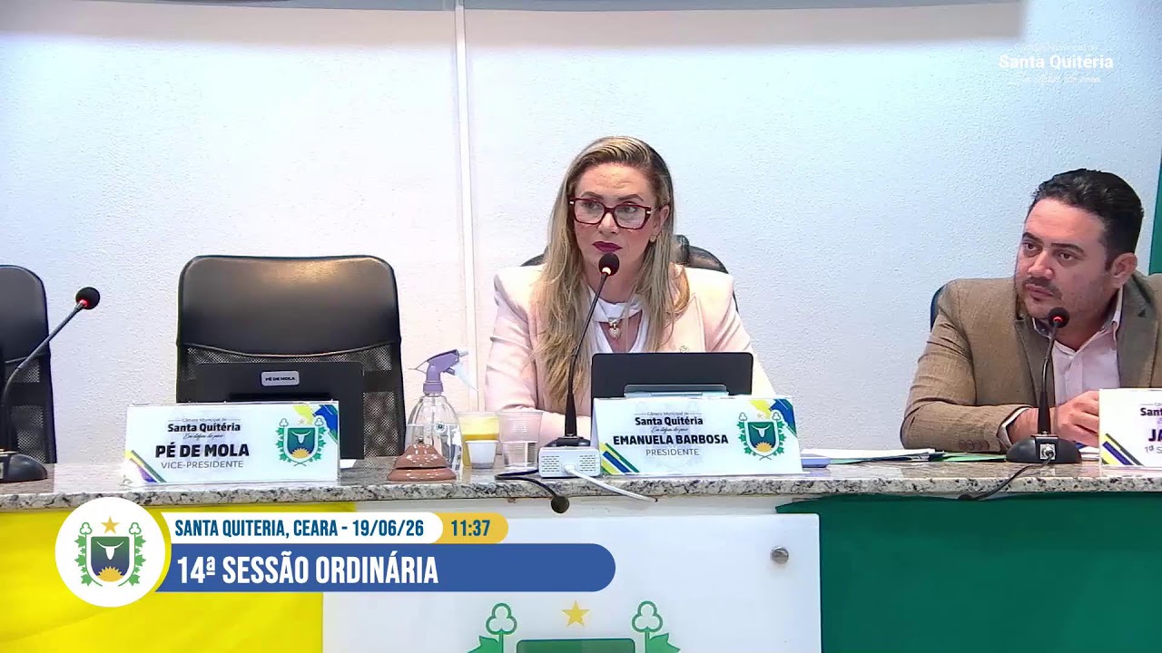 14ª SESSÃO ORDINÁRIA