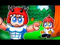 Becoming a PROTECTIVE DINO BRO in 99 Nights In The Forest! (Roblox)