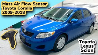 How To Replace Mass Air Flow Sensor (MAF) Toyota Corolla 2009-2018 (and many other Toyota)