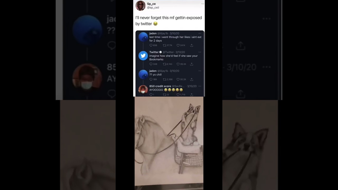 Got exposed by twitter