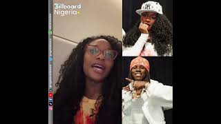 📍Ayra Starr after her new music video (Who’s Dat Girl) with Rema hits a million views in 7 hours