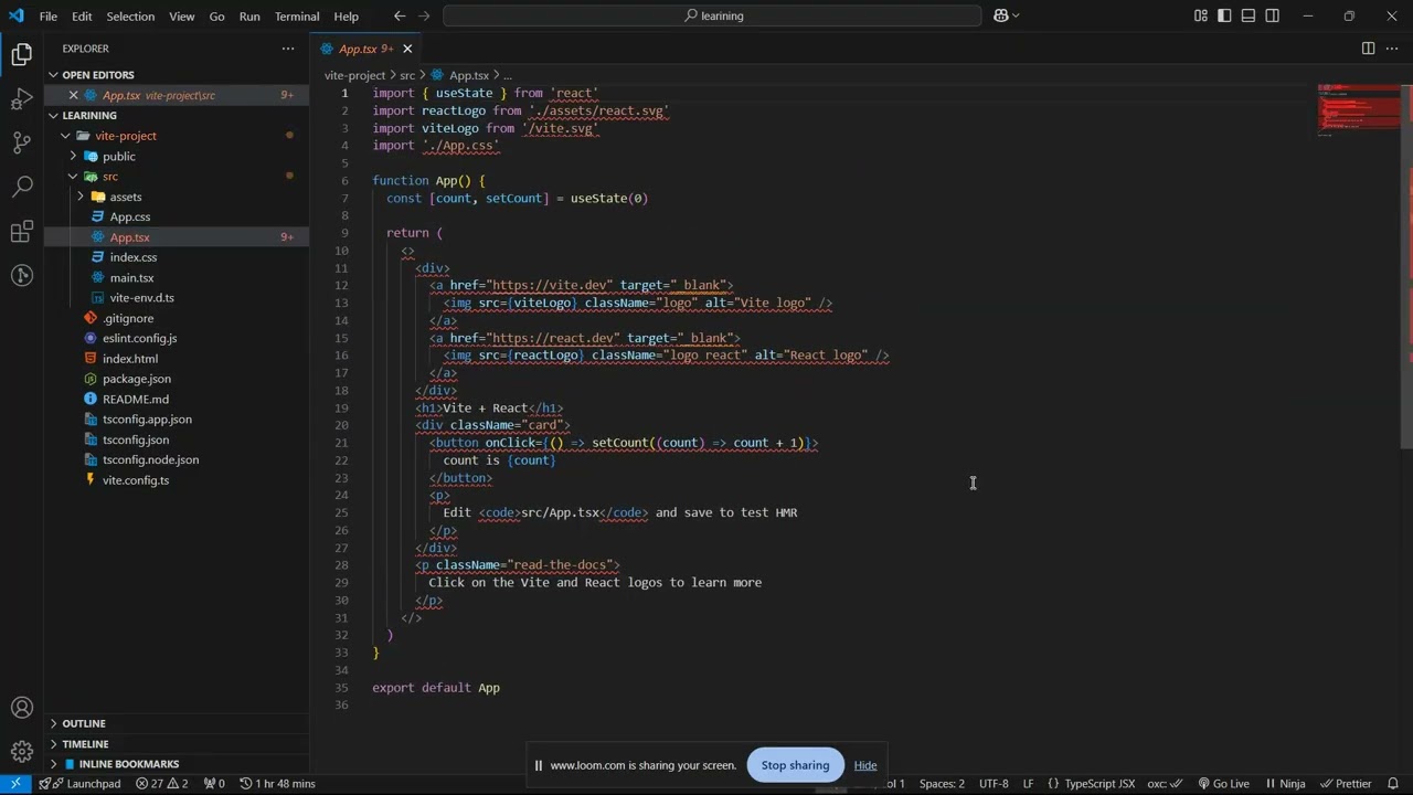 How to Create and Run a React Project with TypeScript (Step-by-Step Guide) 🚀