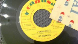 LES INGENUES , L 'amour reste ( The Supremes - Love Is Here And Now You're Gone )