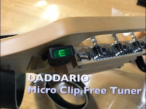 Пример установки тюнера Planet Waves PW-CT-21 Micro