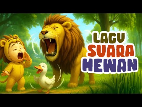 Lagu Suara Hewan - Lagu Anak Lucu dan Ceria | Belajar dan Bergembira Bersama Hewan!