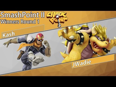 SmashPoint II - Kash (Captain Falcon) Vs. JWadie (Bowser) Winners Round 1