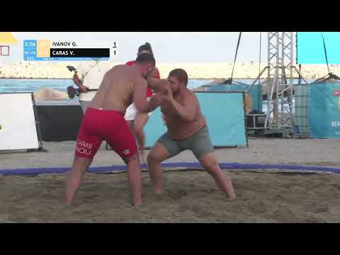 BRONZE Men's BW - +90 kg: G. IVANOV (BUL) v. V. CARAS (ROU)