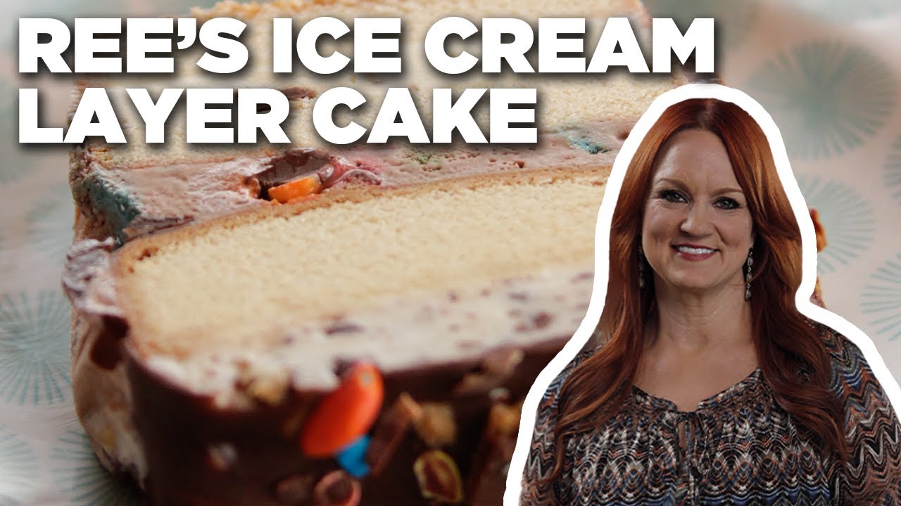 Ree Drummond's Easiest-Ever Ice Cream Cake | The Pioneer Woman | Food Network