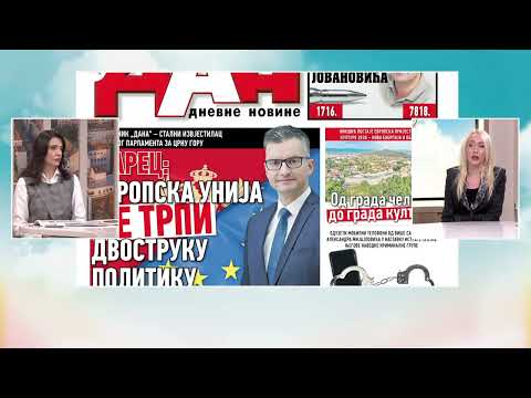 BOJE JUTRA - PREGLED ŠTAMPE (INES MRDOVIĆ) | Vijesti online