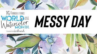 Overwhelmed with World Watercolor Month? Day 3