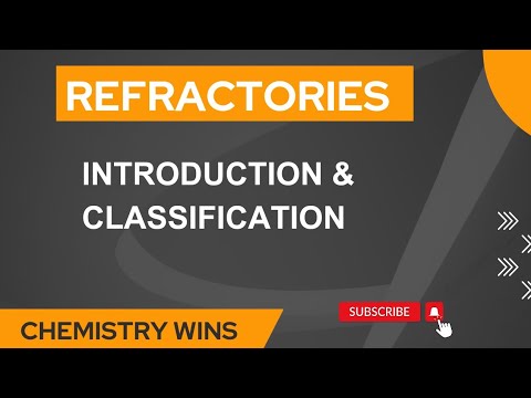 REFRACTORIES || INTRODUCTION & CLASSIFICATION @sadhanadhananjaya CHEMISTRY WINS #chemistry