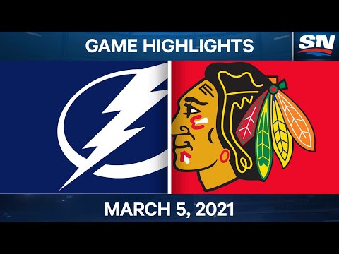 NHL Game Highlights | Lightning vs. Blackhawks - Mar. 5, 2021