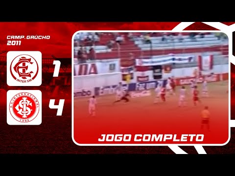Inter de Santa Maria 1x4 Internacional | Campeonato Gaúcho 2011 | Jogo Completo