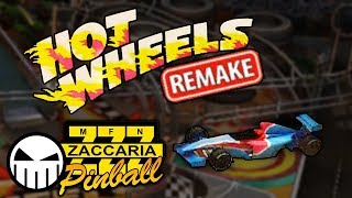 Hot Wheels REMAKE (2017) - Zaccaria Pinball - Crow Pinball