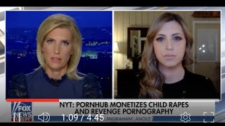 “PORNHUB IS NOT A PORN SITE, IT’S A CRIME SCENE”: Laila Mickelwait