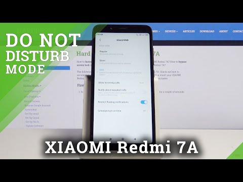 How to Turn On / Off Do Not Disturb Mode in XIAOMI Redmi 7A – DND Mode