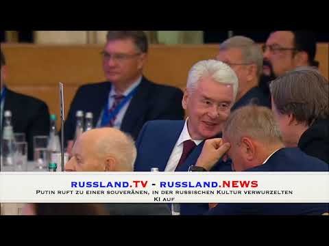 Putin ruft zu einer souveränen, in der russischen Kultur verwurzelten KI auf