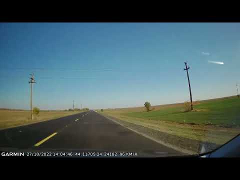 DRIVE #2127: Craiova-Caracal (Romania) (timelapse 4x) *Read Description*