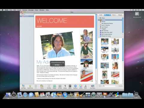 Apple iLife '09 iWeb Intro