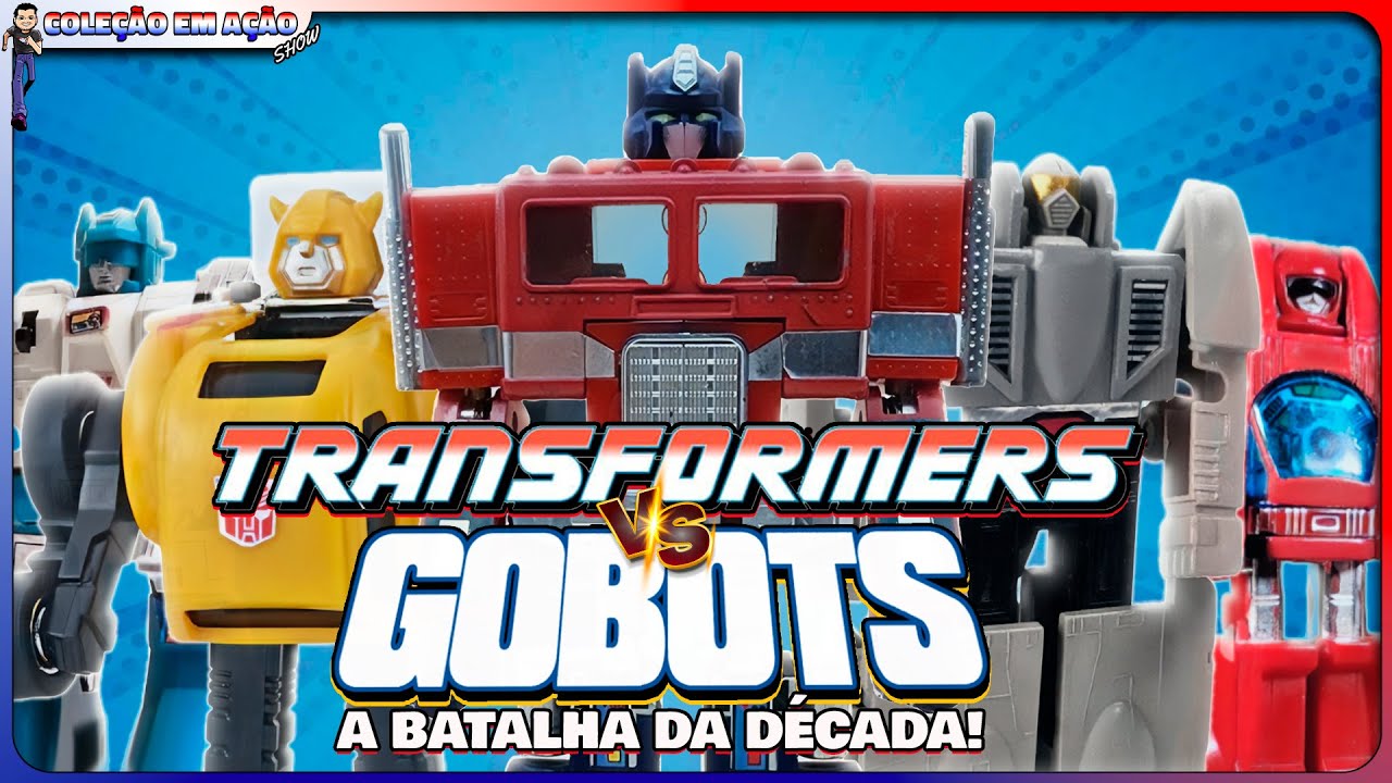 Transformers VS Gobots - Uma Guerra que Transformou os anos 80!