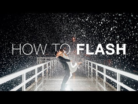 How To Use Flash | Backlit Rain Photos | Dance Floor Flash | Reception Lighting