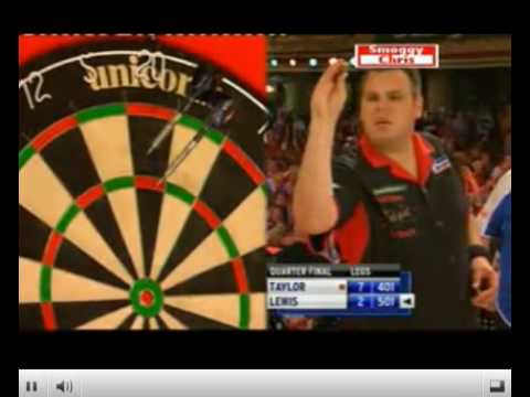 Taylor vs Lewis Part 5 2009 World Matchplay