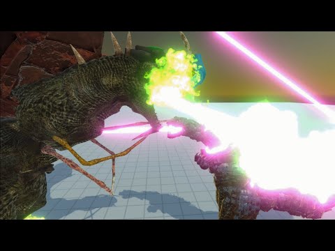 TITANOSAURUS VS DINOSAURUS EPIC BATTLES - ANIMAL REVOLT BATTLE SIMULATORS