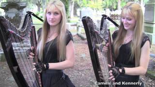 PAINT IT BLACK (The ROLLING STONES) Harp Twins - Camille and Kennerly HARP ROCK